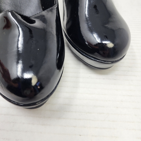 Fantasia Black Mary Jane Heels Size 8 - Picture 10 of 12